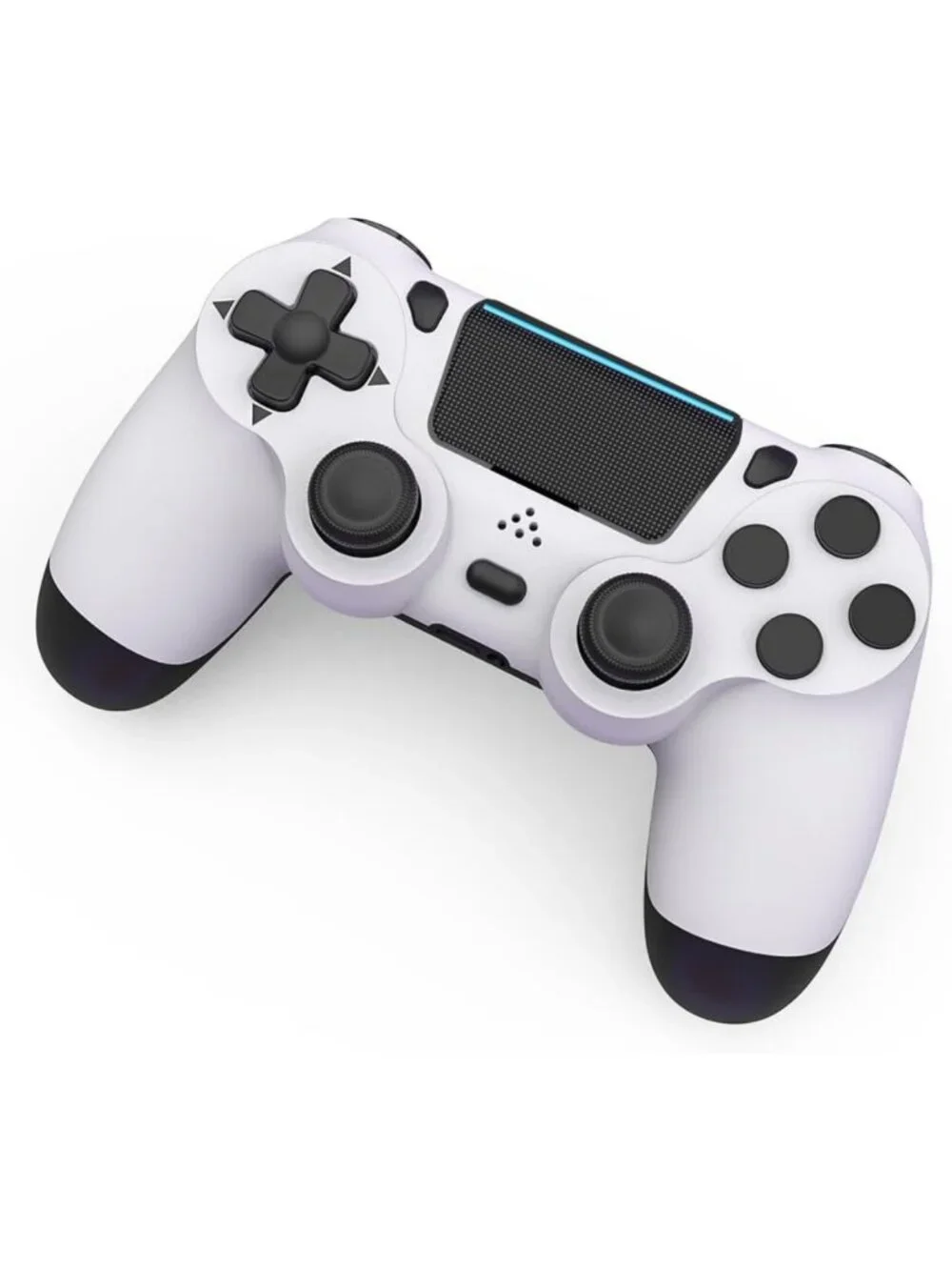 Wireless Game Controller with Dual Vibration for PS4, Slim & Pro - Black